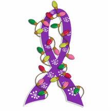 Anorexia Christmas Lights Ribbon Photo Cut Out
