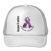 Anorexia Flower Ribbon 3 Hats
