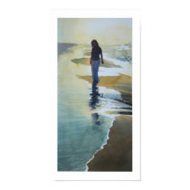 "Another Happy Place" Beach Watercolor posters