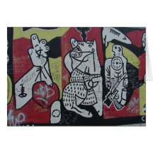 Another Piece of the Wall Greeting Card