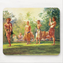 'Another Standing Dance' - John La Farge Mousepad