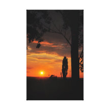 Another sunset canvas print