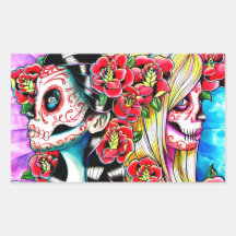 Another Time And Place by Carissa Rose Rectangle Sticker