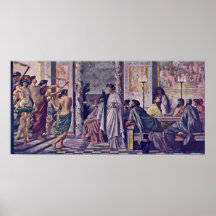 Anselm Feuerbach - Symposium of Plato Posters