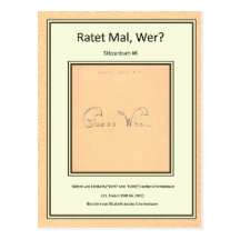 Ansichtskarte: Ratet Mal, Wer? Post Cards