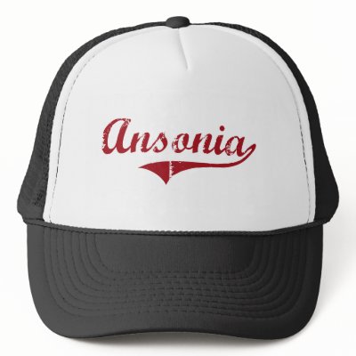Ansonia Ohio Classic Design Trucker Hat by cityshirt