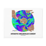 Antarctic Circumpolar Current (Ocean Current Map) Postcards
