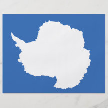 Antarctica Flag Flyer