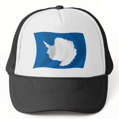 Antarctica Flag Hat by LivingFlags2