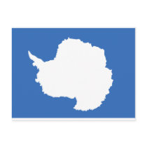 Antarctica Flag Post Card