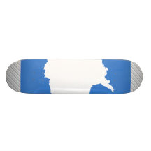 Antarctica Flag Skate Deck