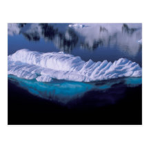 Antarctica, Paradise Bay. Iceberg in crystal Postcards