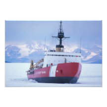Antarctica, Ross Island, McMurdo Station, USCG Photo