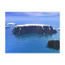 antartica 3000AD Postcard