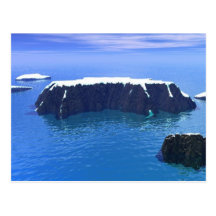antartica 3000AD Postcard