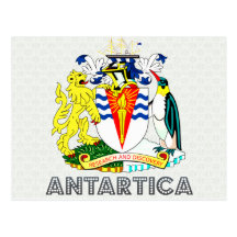 Antartica Coat of Arms Post Cards