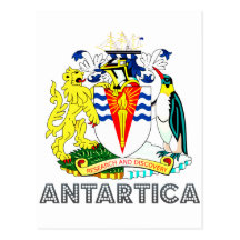 Antartican Emblem Postcards