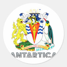 Antartican Emblem Stickers