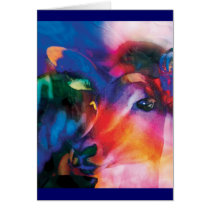 Antelope Curiosity - colourful art cards