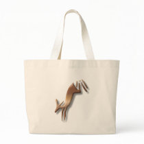 Antelope (or Gazelle) Canvas Bags