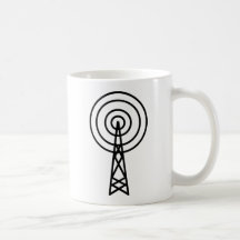 antenna aerial sign coffee mugs