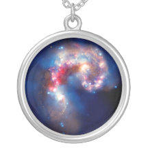 Antennae Galaxies Colliding Pendant