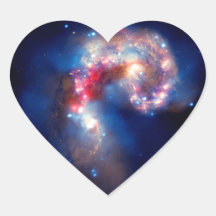 Antennae Galaxies Colliding Stickers
