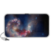 Antennae Galaxies Colorful Composite Mini Speaker