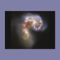 Antennae Galaxies postcards