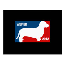 ANTHONY WEINER 2012 POST CARDS