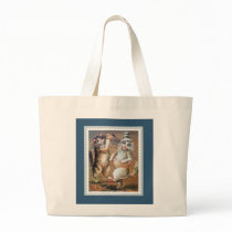 Anthropomorphic Cats Throwing Confetti Bag