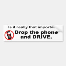 Anti adhésif pour pare-chocs de Cellphoning et d'e Autocollants Pour Voiture