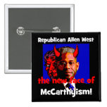 anti Allen occidental Badge Avec Épingle
