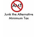 Anti Alternative Minimum Tax (womens) t-shirts