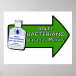 Anti-Bacteriano Para Las Manos Print