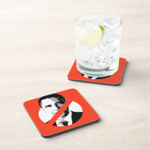 ANTI BARACK OBAMA BEVERAGE COASTERS