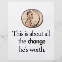 ANTI BARACK OBAMA PERSONALIZED FLYER