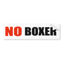 ANTI-BARBARA BOXER BUMPER STICKERS