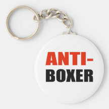 ANTI-BARBARA BOXER KEYCHAIN