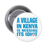 Anti bouton d'Obama Badges Avec Agrafe