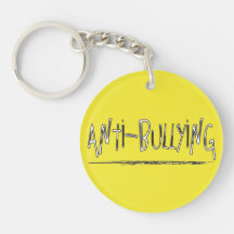 Anti-Bullying Acrylic Key Chain