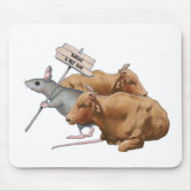 Anti-Bullying: Bulls, Mouse: Bullying NOT Cool Mouse Pad