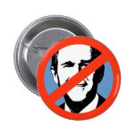 ANTI-BUSH - ANTI-George W Bush Button