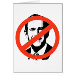 ANTI-BUSH - ANTI-George W Bush Card