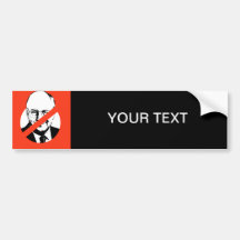ANTI-CHENEY BUMPER STICKER