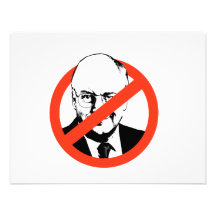 ANTI-CHENEY CARTONS D'INVITATION