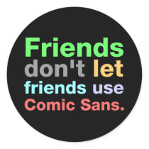 Anti-Comic Sans Font