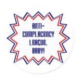 Anti-Complacency League, Baby! stickers