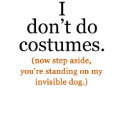 Anti-Costume Halloween T-shirt