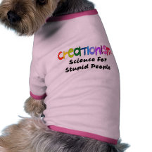 Anti-Creationism Pet Shirt